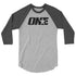 1STAR Logo 3/4 Sleeve Raglan T-Shirt